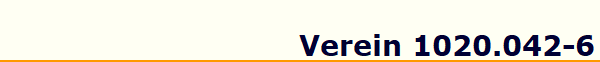 Verein 1020.042-6